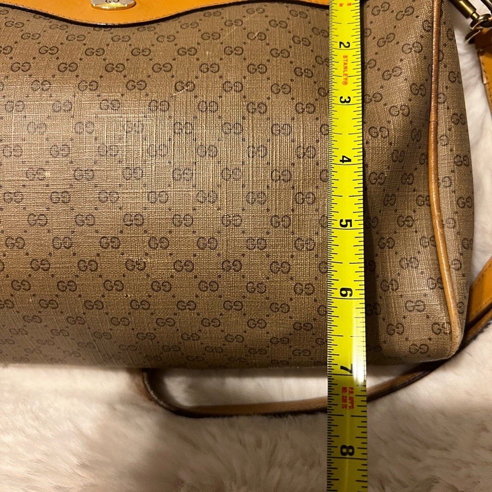 AUTHENTIC VINTAGE GUCCI 🌸 💕 CROSSBODY BAG OR SHOULDER - Picture 8 of 16